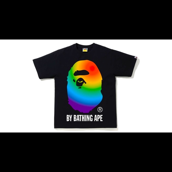 Bape Other - BAPE Rainbow By Bathing Ape Tee
